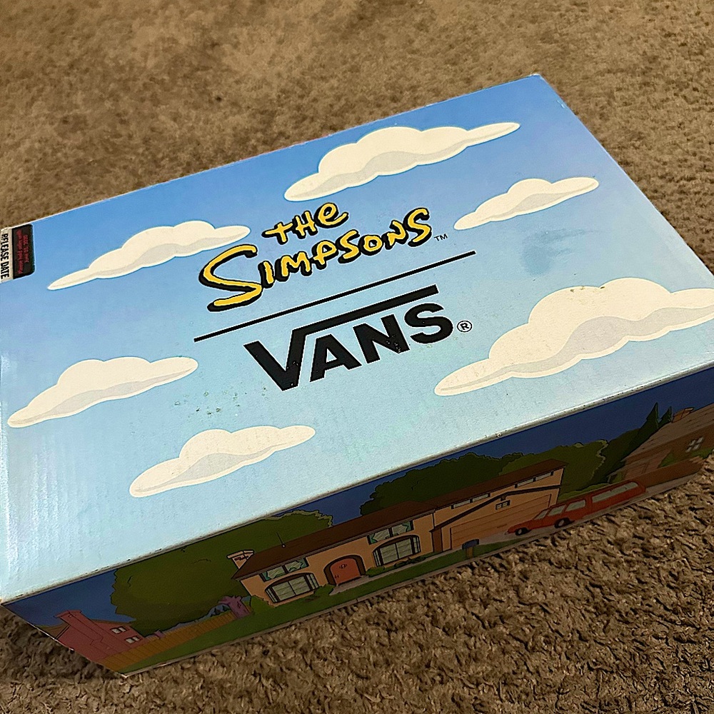 The Simpsons Vans hightop